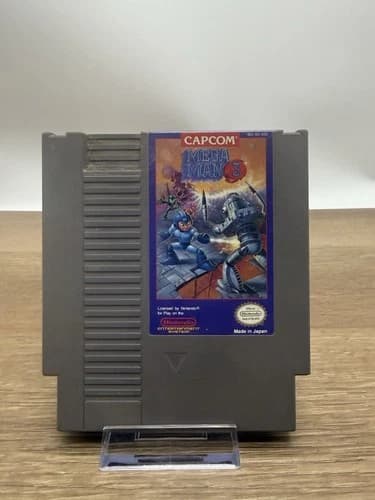 Mega Man 3 III NES Authentic Nintendo - Cleaned & Tested - Capcom 1999