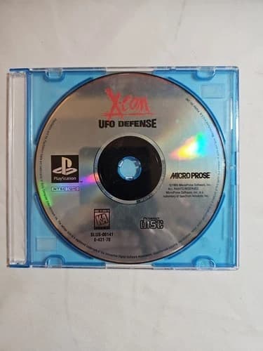 X-COM: UFO Defense For The PS1. Disc Only. Tested And Working.
