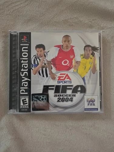 FIFA Soccer 2004 PS1 (Sony PlayStation 1, 2003) TESTED