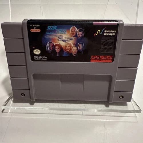 Star Trek: The Next Generation (Super Nintendo) SNES Cart Only - Clean - TESTED