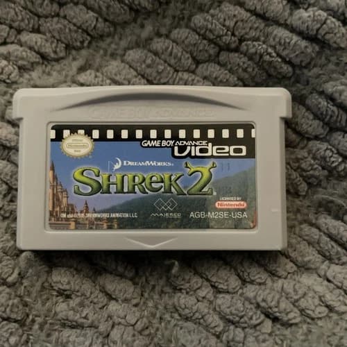DreamWorks Shrek 2 Movie Video (Game Boy Advance) Cartridge Authentic & Tested