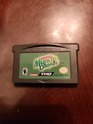Oddworld: Munch's Oddysee (Nintendo Game Boy Advance, 2003) Cart Only