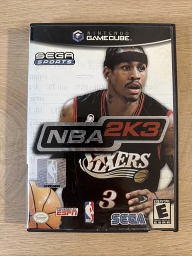 NBA 2K3 (Nintendo GameCube, 2002) Complete w Manual