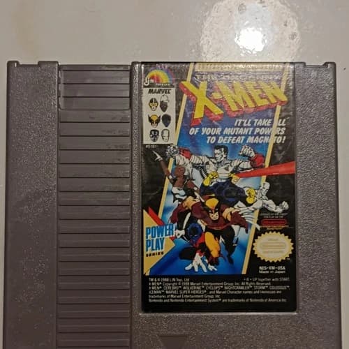 LJN The Uncanny X-Men (X-Men Series) Nintendo NES NTSC-U/C 1989