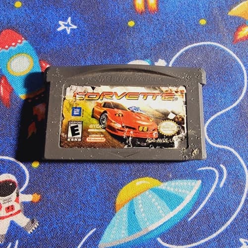 Corvette Nintendo GameBoy Advance GBA ~ Works Great! Fast Shipping! Authentic!