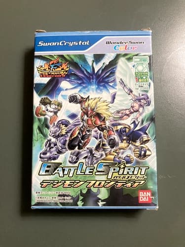 Battle Spirit Digimon Frontier Wonderswan Color CIB