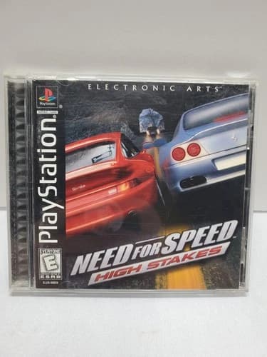 Need for Speed: High Stakes (Sony PlayStation 1, 1999) PS1 CIB W/Reg Card