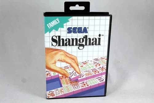 Sega Master System Shanghai Complete CIB Tested