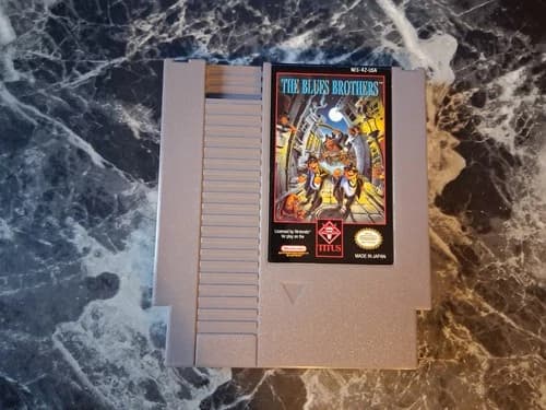 The Blues Brothers Nintendo NES Authentic Tested Contacts Cleaned