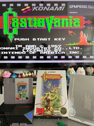 Castlevania - Nintendo 1987 NES - Box Cartridge Manual CIB - Nintendo - WORKING