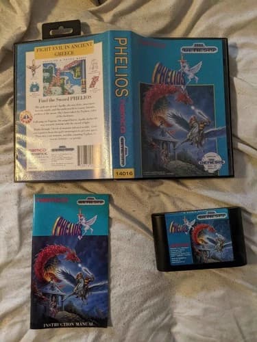 Phelios Sega Genesis CiB Authentic, Tested and Working