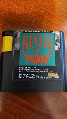 Rings of Power (Sega Genesis, 1991) Cart Only