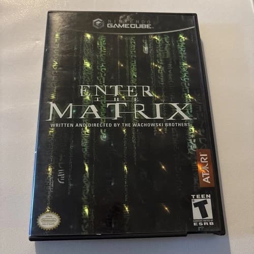 Enter the Matrix (Nintendo GameCube, 2003) CIB