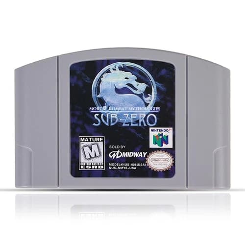 Mortal Kombat Mythologies: Sub-Zero N64 NTSC Version Retro Games Reconstructed