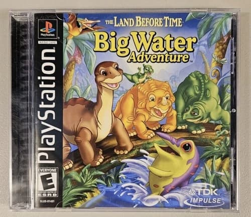 The Land Before Time Big Water Adventure Playstation 1 PS1 Complete