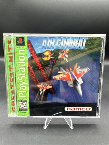 Air Combat [Greatest Hits] (Sony PlayStation 1, 1995) PS1 COMPLETE W/manual