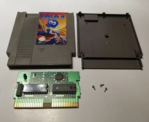 Adventures of Lolo 2 Nintendo Nes Cleaned & Tested Authentic VGC