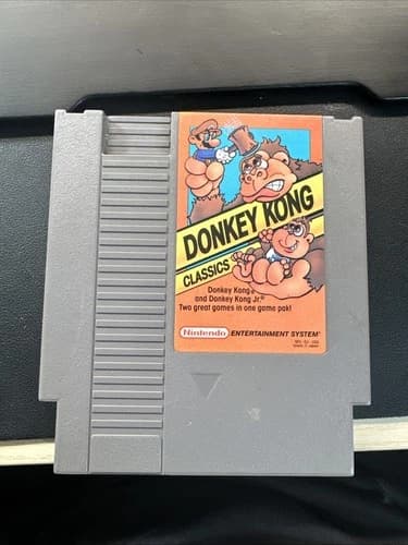 Donkey Kong Classics Video Game Cartridge for Nintendo NES