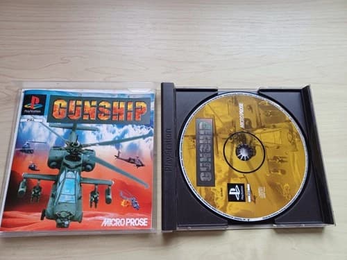 Gunship - Sony PS1 Game PlayStation 1 - Complete with Manual