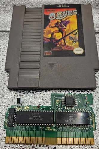8 Eyes (Nintendo Entertainment System, 1990) *Tested* Works