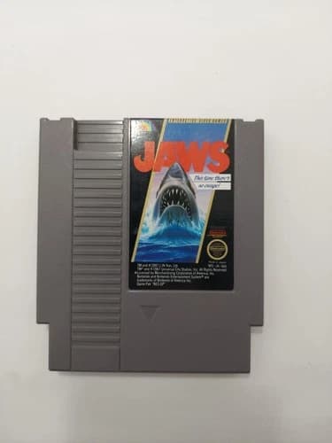 Jaws NES Nintendo Cart Only Tested And Working