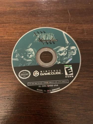 The Legend of Zelda: The Four Swords Adventures (Nintendo GameCube) Disc Only