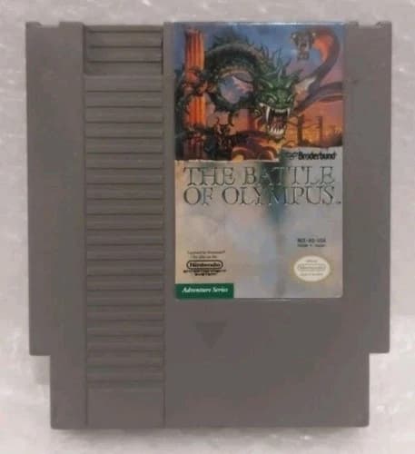 The Battle of Olympus Nintendo NES Cartridge Only Tested Working Condition