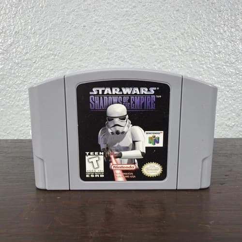 Nintendo Star Wars: Shadows of the Empire N64 Game Cartridge NTSC-U/C T