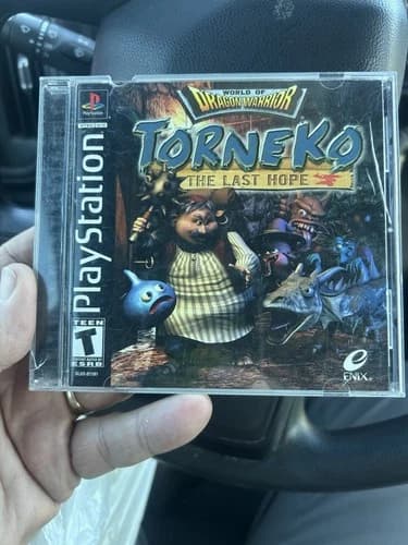 PlayStation 1 PS1 Game Torneko: The Last Hope CIB Complete In Box