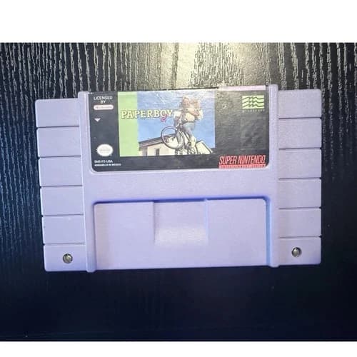 Paperboy 2 (Super Nintendo SNES, 1991) Cartridge only. TESTED works.