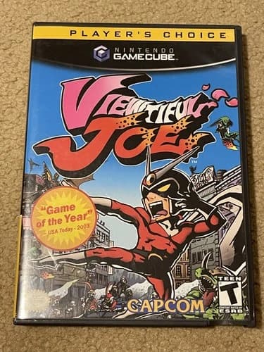Viewtiful Joe gamecube cib tested works , ( Disc has Scratches )