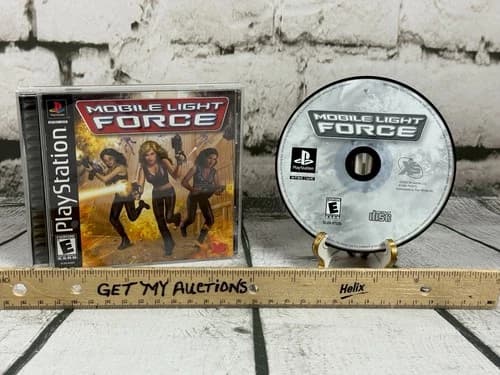 Mobile Light Force (Sony PlayStation 1, 2003) PS1 Tested & Works ~ CIB ~ VG