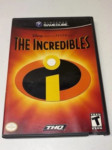 The Incredibles Nintendo GameCube Complete-Tested & Working