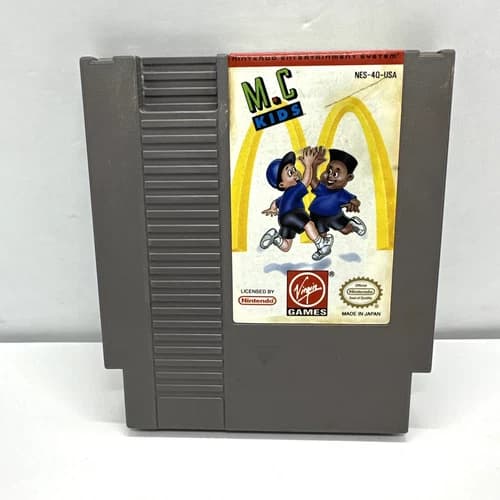 NES M.C Kids Nintendo Entertainment System 1992 Cleaned & Tested Free Shipping