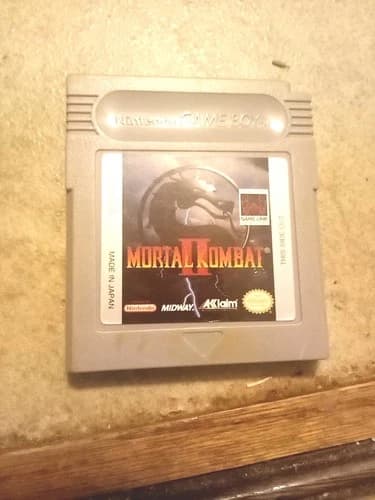 🔥 Mortal Kombat II (Nintendo Game Boy) – Authentic – Tested & Working