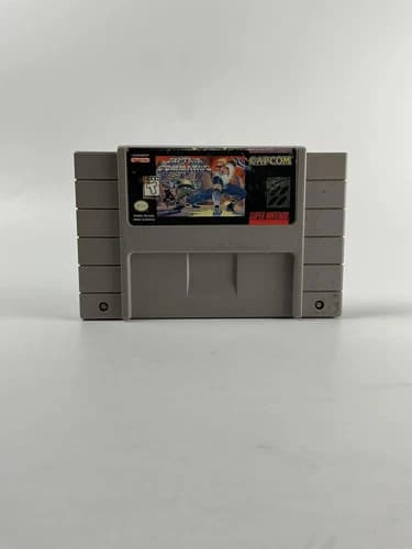 Captain Commando Super Nintendo SNES 1995 CART ONLY Authentic Tested!