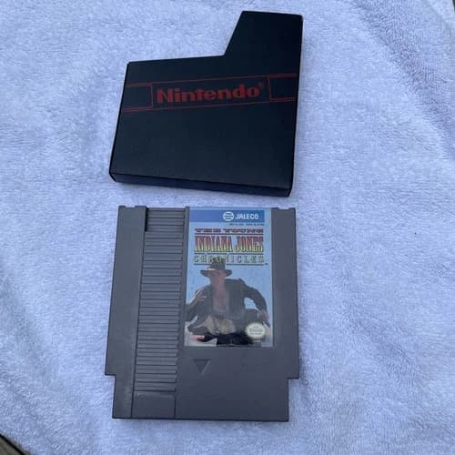 Young Indiana Jones Chronicles (Nintendo NES) Cart Only Fast Shipping !