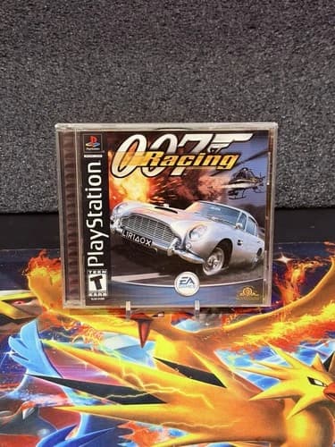 007 Racing (Sony PlayStation 1, PS1) Complete in Box CIB - Fast Free Shipping!