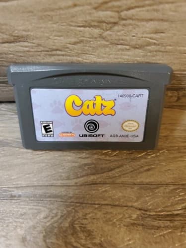 Catz Nintendo Game Boy Advance GBA Cartridge Only Pre-owned Tested & Working