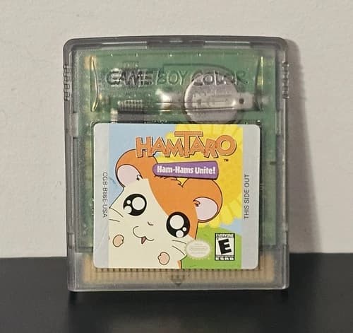 OEM Hamtaro: Ham-Hams Unite! 2002 (Game Boy Color) Authentic Tested & Works!