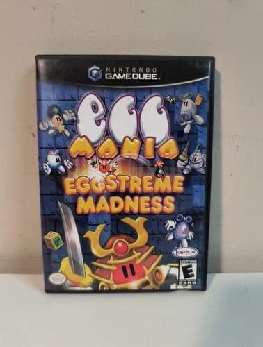 Egg Mania Eggstreme Madness Nintendo GameCube 2002 GUC CIB Complete