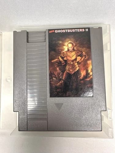 RARE Nintendo Vigo Label NEW Ghostbusters II NES Game Cartridge by Activision