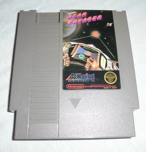 NES STAR VOYAGER! Excellent- Nintendo 1987