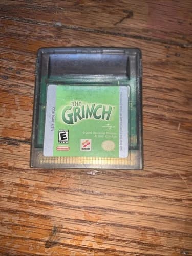 The Grinch (Nintendo Game Boy Color, 2000) TESTED Cart Only Konami Universal