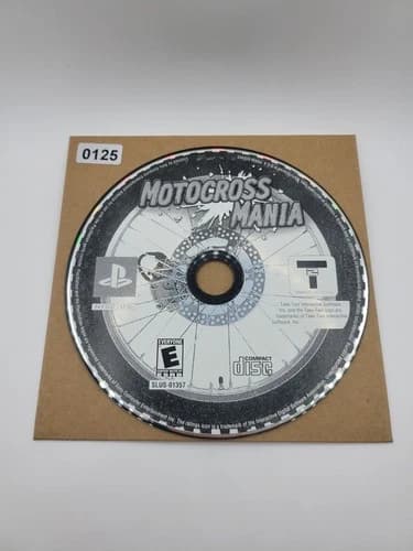 Motocross Mania (Sony PlayStation 1, PS1) DISC ONLY | NO TRACKING