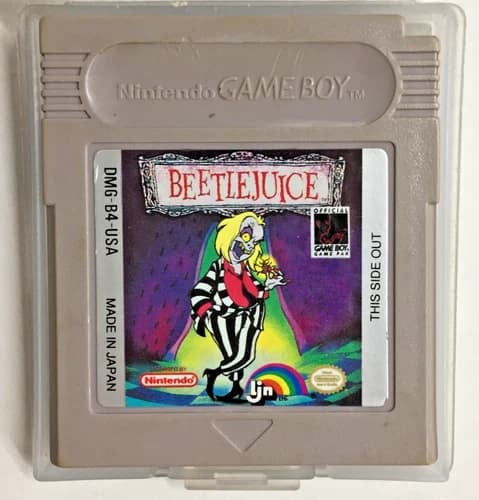 BEETLEJUICE Nintendo Game Boy CARTRIDGE ONLY Gameboy LJN - AUTHENTIC & TESTED