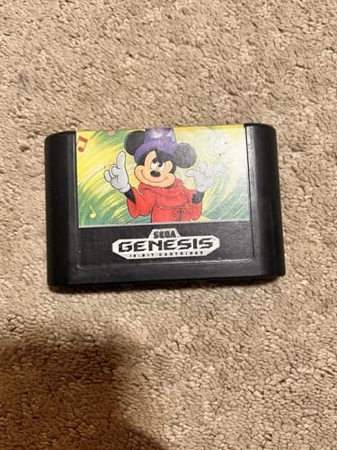 Fantasia Sega Genesis Cart Only Original