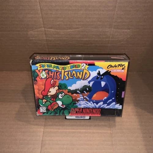 Super Mario World 2: Yoshi's Island (Super Nintendo, 1995) SNES CIB Nice!
