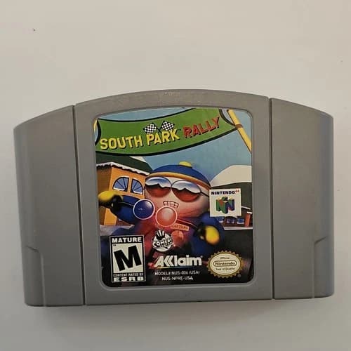 South Park Rally Nintendo 64 N64 Game Cartridge only Tested Working NTSC-U/C
