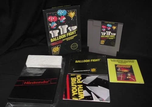 Balloon Fight Complete CIB Nintendo NES